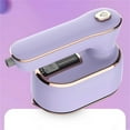 thumbnail image 4 of SXS Warm Air Blower Temperature Heater Travel Steamer Clothes Handheld Size Portable Fabric Clothing Steamers Small Hand Garment Electric Steam Iro, 4 of 8