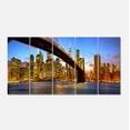 thumbnail image 2 of Manhattan Panorama avec Gratte-Ciel - Impression sur Toile, 2 of 3