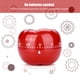 thumbnail image 2 of Temporizador de Cocina Ecomeon Mecánico en Forma de Tomate 60 Minutos ABS Rojo 7,2 cm x 5,5 cm, 2 of 6
