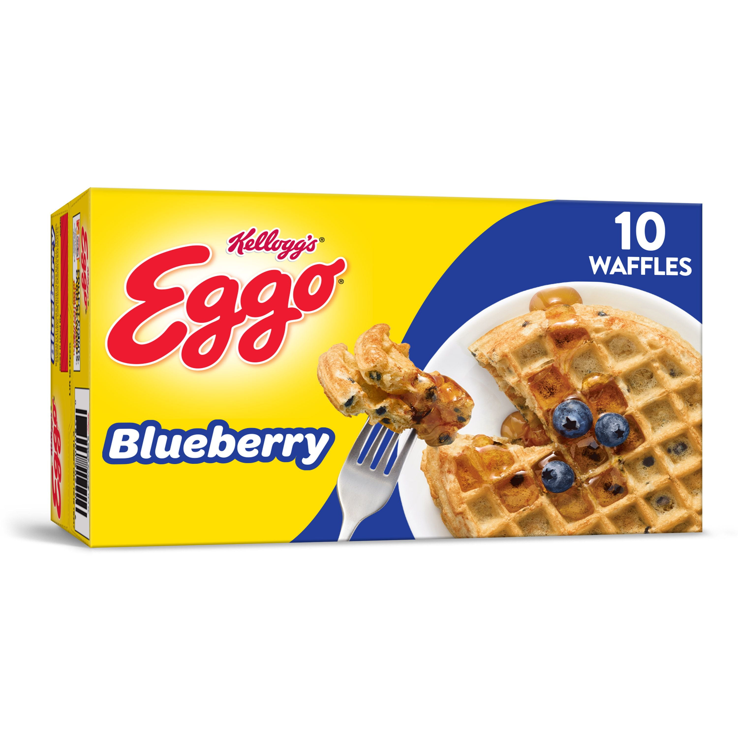 Eggo Frozen Waffles Frozen Breakfast Blueberry 12 3oz Box Walmart Com Eggo Frozen Waffles Frozen Breakfast Blueberry 12 3oz Box Walmart Com