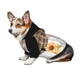 thumbnail image 7 of Honeii Sunflower Gnomes 4 Print Small Dog Hoodies Pet Hooded Sweatshirts Fall Winter Puppy Cat Sweaters Warm Clothes for Small Dogs Outfits Costume-Large, 7 of 7