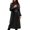Black, variant on Vedolay Coat Women Casual Work Wear Open Front Jacket Coat Black,2XL