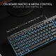 thumbnail image 3 of Teclado para juegos de membrana RGB con cable Redragon K516 Shiva TKL, 3 of 9