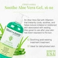 thumbnail image 5 of Clean + Easy Soothe Aloe Vera Gel Post Waxing Treatment, Calms and Soothes Irritated Skin After Waxing, Non-greasy and Gets Rid Of Excess Wax Residue, 16 oz, 5 of 5