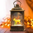 thumbnail image 4 of Uuiauoio Battery Operated LED Christmas Lantern with Swirling Water Effect for Festive Home Decor and Holiday Ambiance, 4 of 7