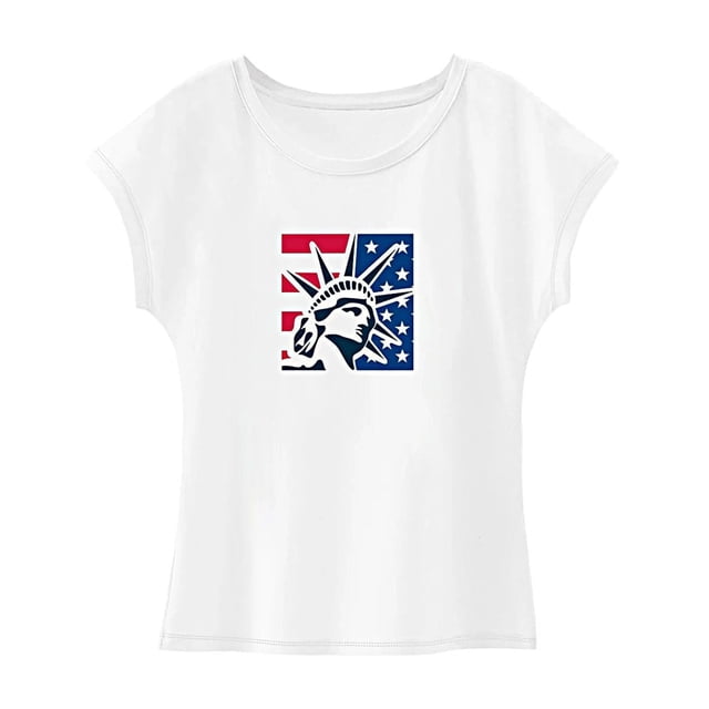 Camiseta para mujer, recuerdo de verano, camisetas de verano para ir de compras, viajes, senderismo, desplazamientos S