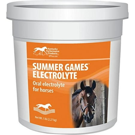 044042 Summer Games Electrolyte Supplement For Horses, 5 lb, Summer Games Electrolyte. Horse Feed Supplements By Kentucky Performance