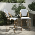 thumbnail image 3 of Flash Furniture Square Seat with Stackable French Back Counter Height Stools (Set of 2), 3 of 13