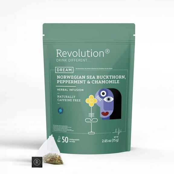 Norwegian Sea Buckthorn, Peppermint & Chamomile 50ct