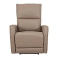 thumbnail image 2 of Sillón Reclinable Eléctrico COSMOBEL de Piel Color Beige, 2 of 2