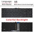 thumbnail image 4 of Clavier d'Ordinateur Portable Russe avec Rétroéclairage pour Msi GS60 GT72 GE62 GL62 GL72 CX62 WS70 GS70 GV62 MS-16J5 MS-1796 MS-1799 MS-16J9 RU Rétroéclairé Blanc, 4 of 6