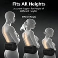 thumbnail image 6 of Ergonomic Car Lumbar Support - Slim Profile Memory Foam Back Cushion for Driving - Breathable Mesh Posture Corrector - Adjustable Strap for Secure Fit - Ideal for Sedans, SUVs, & Office Chairs, 6 of 11