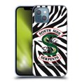 thumbnail image 1 of Head Case Designs Officially Licensed Riverdale South Side Serpents Zebra Logo Soft Gel Case Compatible with Apple iPhone 13, 1 of 7