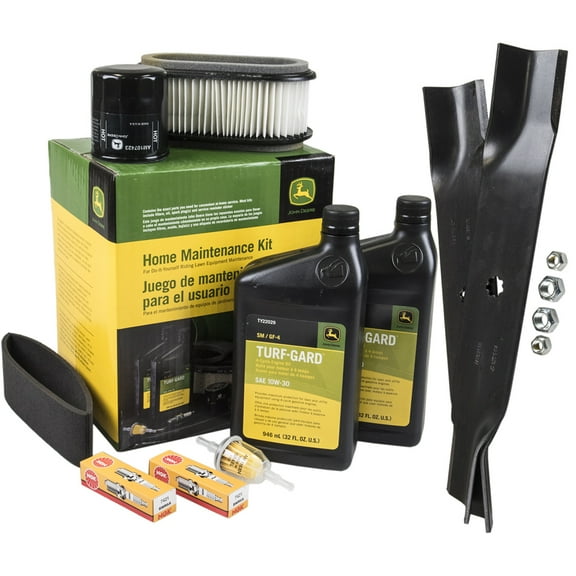 John Deere Model LX178 Maintenance Kit and Standard Blades 38" Mower Deck