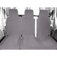thumbnail image 2 of CalTrend Center 60/40 Split Bench O.E. Velour Seat Covers for 2013-2019 Hyundai Santa Fe - HY127-08RA Light Grey Classic Insert and Trim, 2 of 3