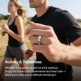 thumbnail image 6 of RingConn Gen 2 Ultra-Thin Smart Ring with Sleep Apnea Monitoring and Health Tracking, Size 10, Royal Gold, 6 of 10