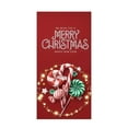 thumbnail image 2 of Loyerfyivos Christmas Door Cover Decoration, Santa Claus Door Cover Xmas Door Hanging Banner Christmas Eve Background for Home Front Door Holiday New Year Decoration (Red), 2 of 9