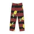 thumbnail image 4 of Balery Men'S Lemon Pants,Sleepwear Pants,Pajama Pants,Pj Bottoms Drawstring And Pockets-Small, 4 of 9