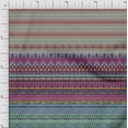 thumbnail image 1 of Soimoi Poly Crepe Fabric Geometric,Leaves & Floral Panel Printed Craft Fabric by The Yard 52 Inch Wide, 1 of 2