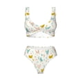 thumbnail image 4 of Daiia Chicken Women's Bikini Set Two Piece Swimsuit High Waisted Bikini Adjustable Straps Bikini Perfect for Beach, Pool, and Summer Vacation-XX-Large, 4 of 9