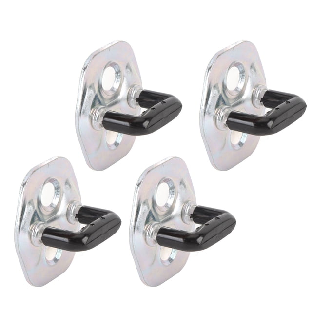Plaque de Verrouillage de Porte, Protection Améliorée 8057085E10 4 Pcs Plaque de Verrouillage en Métal Résistant aux Chocs pour Elgrand Skyline R32 200 SX S14 Pulsar N15