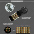 thumbnail image 4 of White/Amber Switchback LED Turn Signal Light Bulbs For Chevy Silverado 1500 2500, 4 of 10