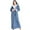 Light Blue, variant on Yuzhih Plush Long Robe for Women Flannel Fleece Thick Full Length Bathrobe Winter Warm Pajamas Nightgown Housecoat Womens Clothes