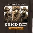 thumbnail image 2 of Yellowstone - Got A Problem Send Rip - Men's Short Sleeve Graphic T-Shirt, 2 of 5