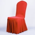 thumbnail image 3 of Stretchable spandex chair cover for hotel style banquet fits securely on chairs, 3 of 3
