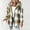 Yellow, variant on Zip Up Jacket Sevevn Womens Lightweight Casual Jacket 2025 Plaid Long Sleeve Hooded Jackets Warm Coat