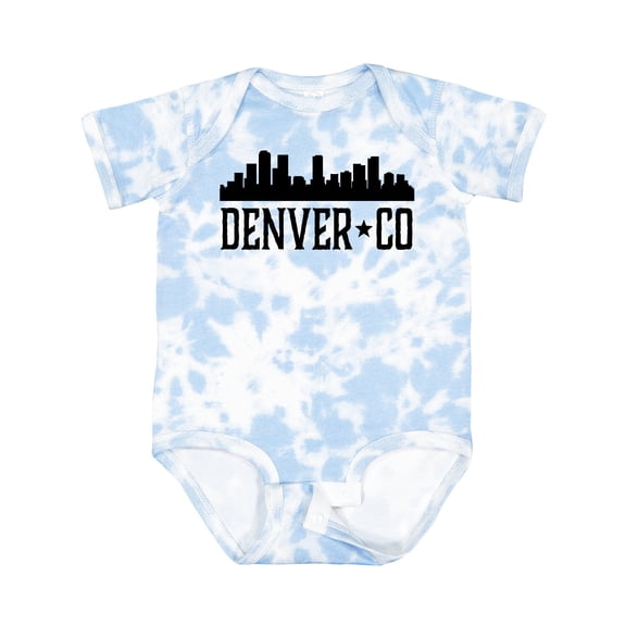 Inktastic Denver Colorado City Skyline Boys or Girls Baby Bodysuit