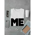 thumbnail image 3 of Me Matching Father Son Graphic Men White T-Shirt, Male Small, 3 of 4