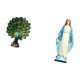 thumbnail image 5 of Elegante Escultura De La Virgen María, Con Forma De Pavo Real, Ideal Para Decorar Dormitorios, Oficinas, Salas De Estar, Estanterías O Cualquier Espacio Del Hogar., 5 of 8