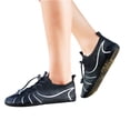 thumbnail image 3 of UDAUDU Womens Mens Water Shoes Swim Shoes Comfortable Water Socks Aqua Yoga Socks Vacation Beach Shoes Quickly Dry Non Slip Slip on 2026 Water Shoes White, 3 of 5