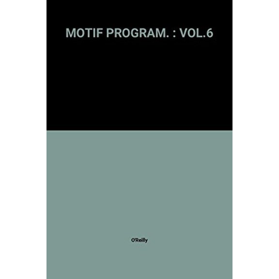Pre-Owned Motif Programming Manual (Paperback) 9780937175705