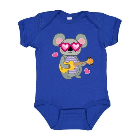 

Inktastic Koala Cute Girls Guitar Outfit Gift Baby Girl Bodysuit