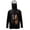 Horse Pattern Black, variant on SEANATIVE Sun Protection Fishing Hoodie for Men, Long Sleeve Hooded Full Coverage Fishing Shirt Workout Camping Running Hooded Top with Mesh Face Mask, S, Leopard Print Brown Beige