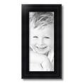 thumbnail image 2 of ArtToFrames 7" x 16" Satin Black Reverse Step Picture Frame, 7x16 inch Black Wood Poster Frame (WOM-1419), 2 of 7