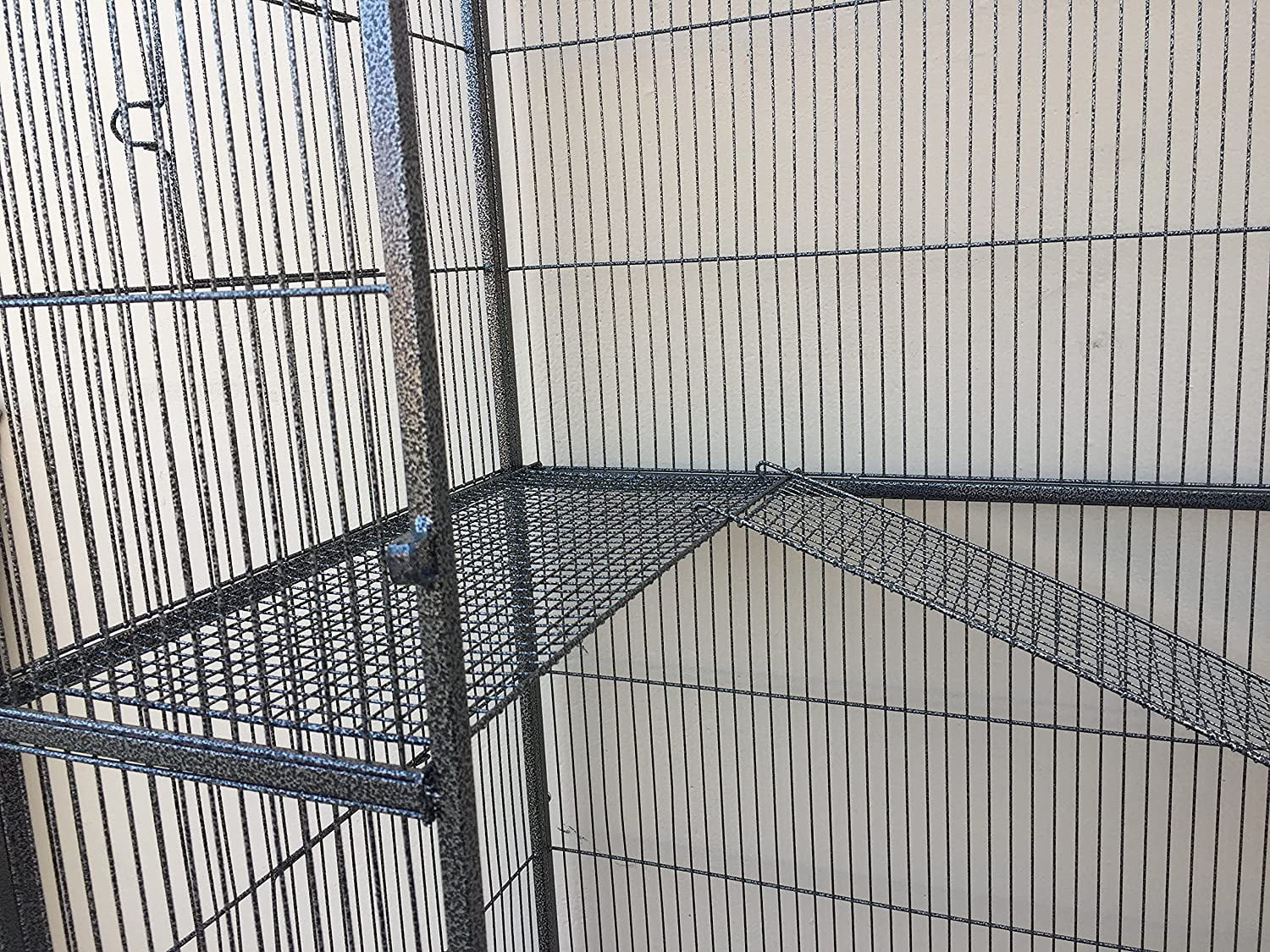 54" LARGE Deluxe 3-Level Small Animal Critter House Habitat Cage With Narrow 1/2-inch Wire Spacing for Guinea Pig Ferret Chinchilla Sugar Glider Rats Mice Hamster Hedgehog Gerbil