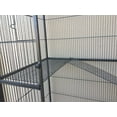thumbnail image 6 of 54" LARGE Deluxe 3-Level Small Animal Critter House Habitat Cage With Narrow 1/2-inch Wire Spacing for Guinea Pig Ferret Chinchilla Sugar Glider Rats Mice Hamster Hedgehog Gerbil, 6 of 9