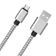 thumbnail image 4 of pitrice Câble Micro USB 2.4A Charge Rapide Ligne de Données USB Remplacement pour Android iPhone Cordon de Charge, 4 of 9