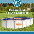 thumbnail image 2 of SmartLine 18' x 33' Oval Sunlight Overlap Expandable Swimming Pool Liner, 72" Height, 25 Gauge, 2 of 6