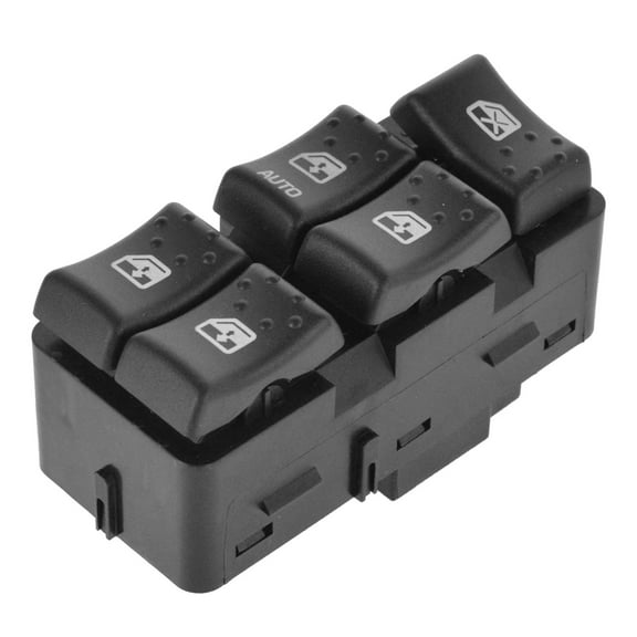 TRQ Master Power Window Switch Black Left Driver Side Front for Saturn Ion 4dr SWA60353