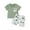 White, variant on Elippeo Baby Boys Summer Outfits 6 12 18 24 Months 2 3 Years Duck Print Short Sleeves T-Shirt and Elastic Shorts Set for 2 Piece Vacation Clothes Set
