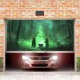 Happy Easter Banner for Fireplace Flag for Mailbox Triangular Flags on