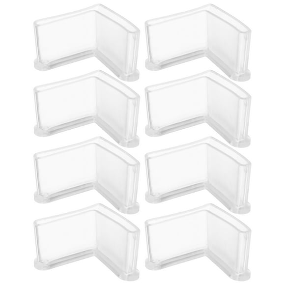 Miangastore Pads en PVC en Forme de L pour Usage Domestique 8 Pcs 1.9 Po