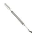 thumbnail image 1 of Unique Bargains 1 Pc Double-side Cuticle Pusher Multi-function Manicure Pedicure Nail Tools 5.28" Length Silver Tone, 1 of 6