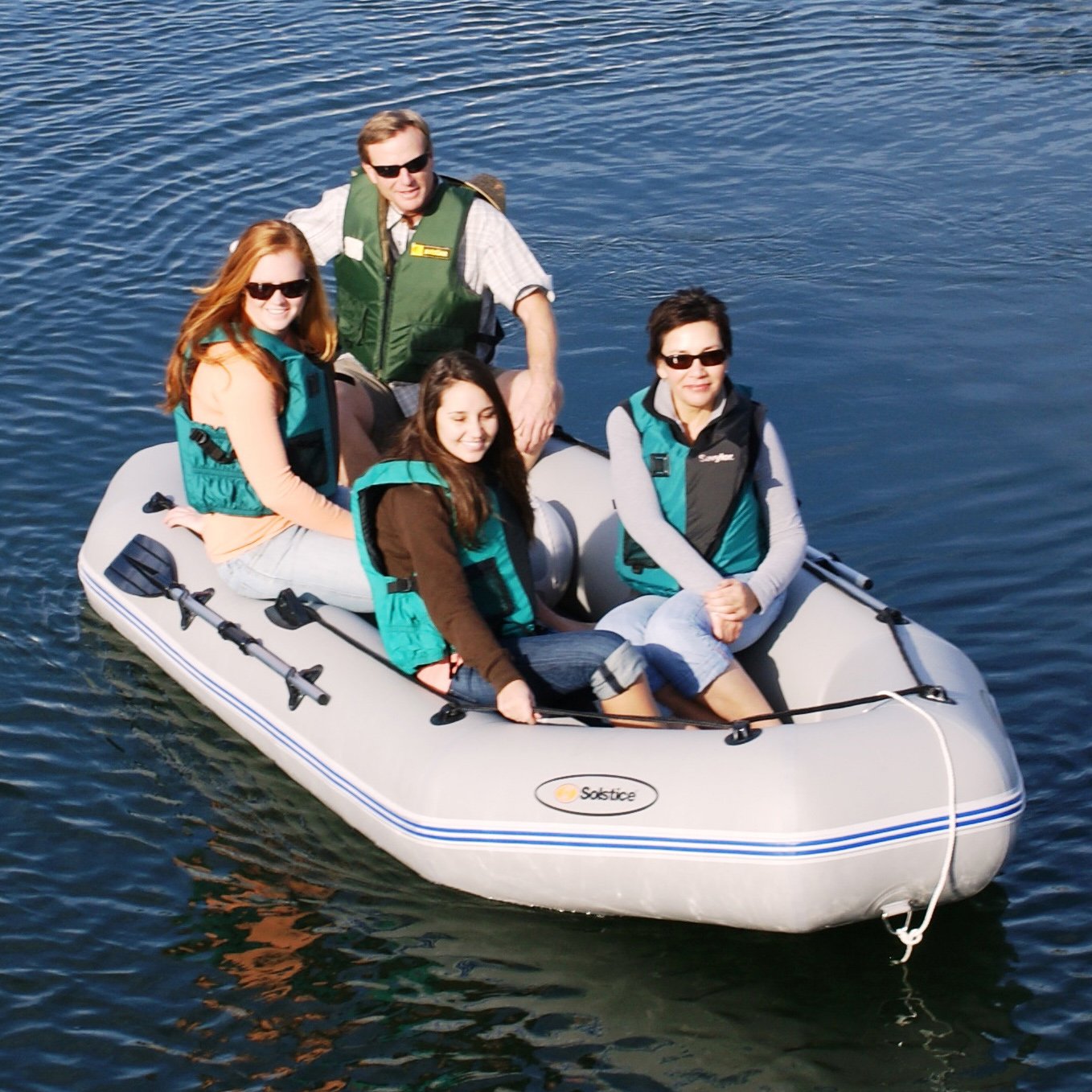 Solstice 20361 12 ft. Quest Inflatable Boat Set - image 2 of 2