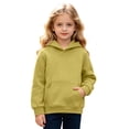thumbnail image 5 of Girls Hoodies Long Sleeve Pocket Pullover Hooded Sweatshirt Casual Cute Fall Winter Outfits Size 4-5 Years, 5 of 7