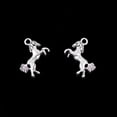 thumbnail image 4 of 30pcs Joyería de Colgantes Tibetano de Plata Ecuestres Caballos Fabricación Bricolaje Macarena Encantos colgante, 4 of 7
